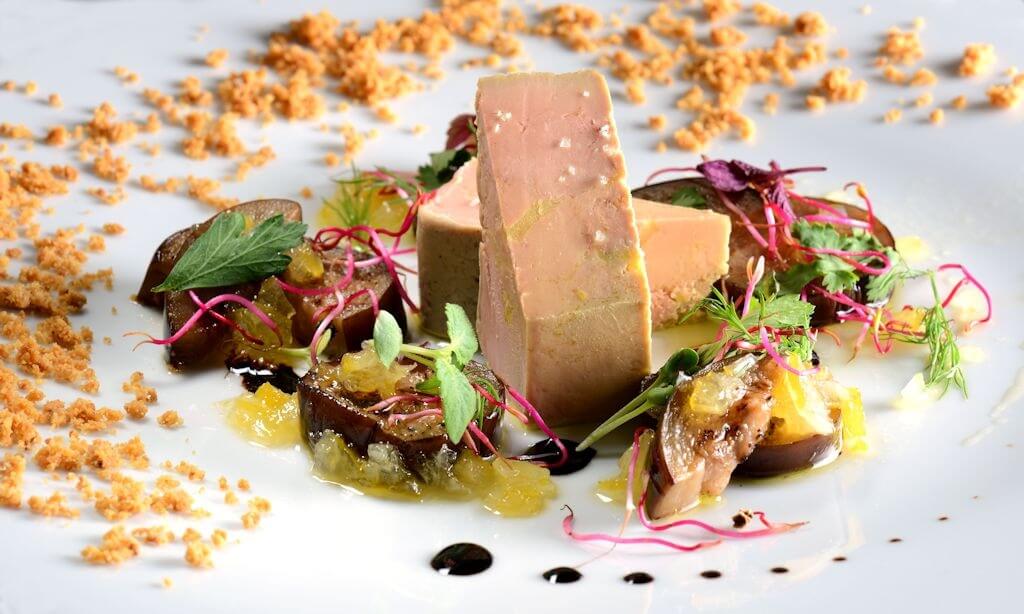 Gericht im Restaurant Le Petit Henri in L