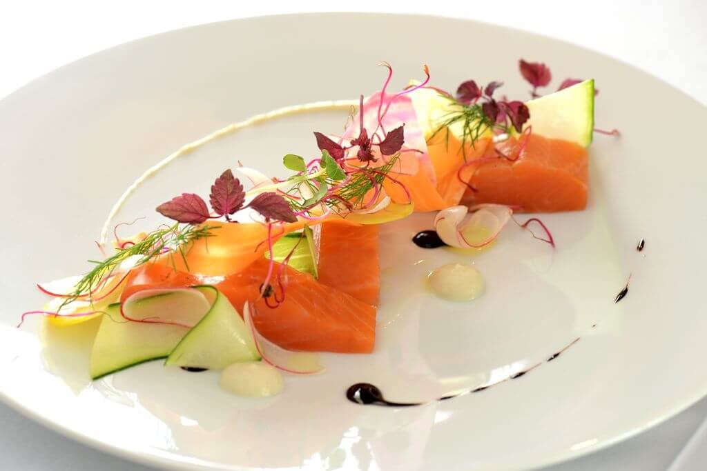 Gericht im Restaurant Le Petit Henri in L