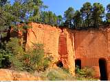 Mines d'ocre de Bruoux