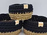 panières au crochet