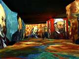 Carrières de Lumières - spectacle Cézanne