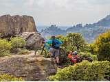VTT dans les Dentelles