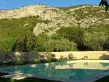 vue depuis la piscine