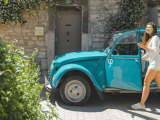 2CV bleue